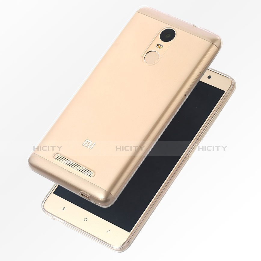 Silikon Schutzhülle Ultra Dünn Tasche Durchsichtig Transparent T07 für Xiaomi Redmi Note 4 Standard Edition Klar Plus