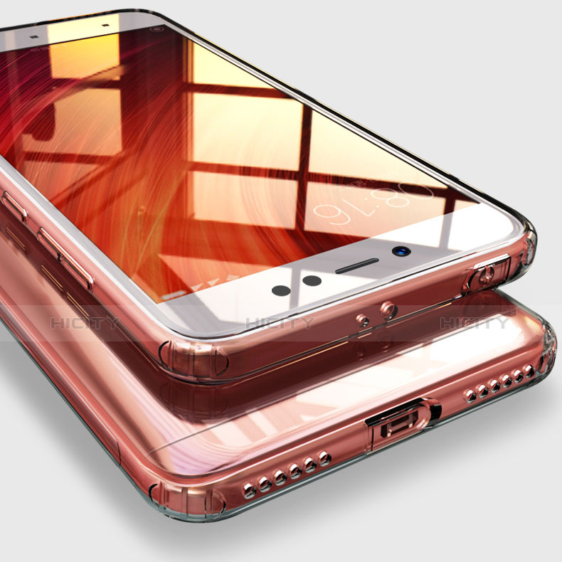 Silikon Schutzhülle Ultra Dünn Tasche Durchsichtig Transparent T07 für Xiaomi Redmi Note 5A Pro Klar