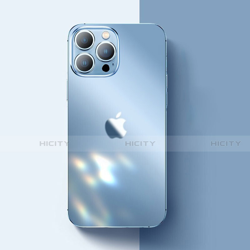 Silikon Schutzhülle Ultra Dünn Tasche Durchsichtig Transparent T08 für Apple iPhone 15 Pro Klar Plus