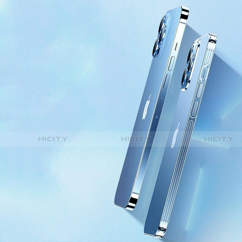 Silikon Schutzhülle Ultra Dünn Tasche Durchsichtig Transparent T08 für Apple iPhone 15 Pro Klar groß