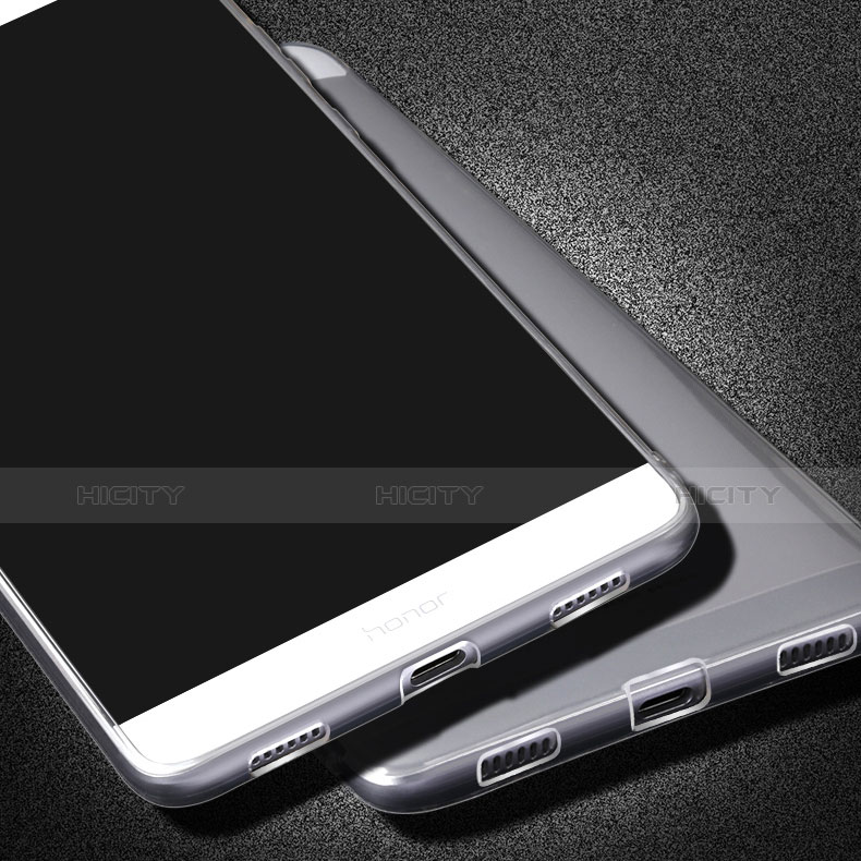 Silikon Schutzhülle Ultra Dünn Tasche Durchsichtig Transparent T08 für Huawei Honor Note 8 Klar groß