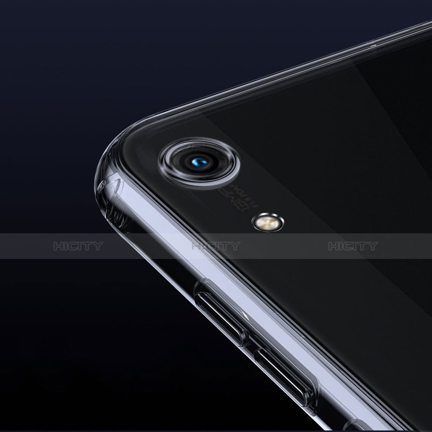 Silikon Schutzhülle Ultra Dünn Tasche Durchsichtig Transparent T08 für Huawei Honor Play 8A Klar