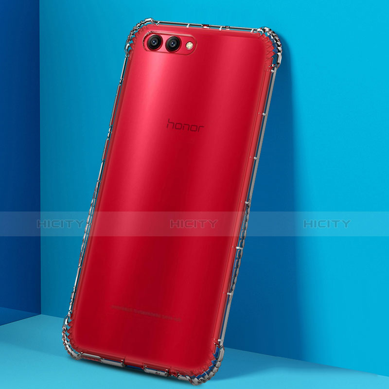 Silikon Schutzhülle Ultra Dünn Tasche Durchsichtig Transparent T08 für Huawei Honor V10 Klar