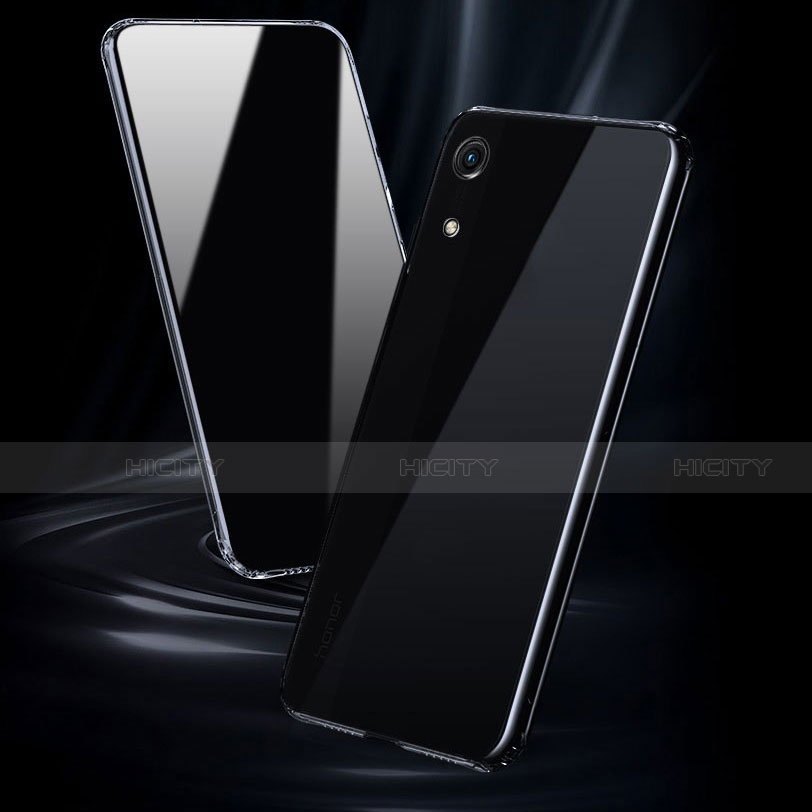 Silikon Schutzhülle Ultra Dünn Tasche Durchsichtig Transparent T08 für Huawei Y6 Prime (2019) Klar Plus