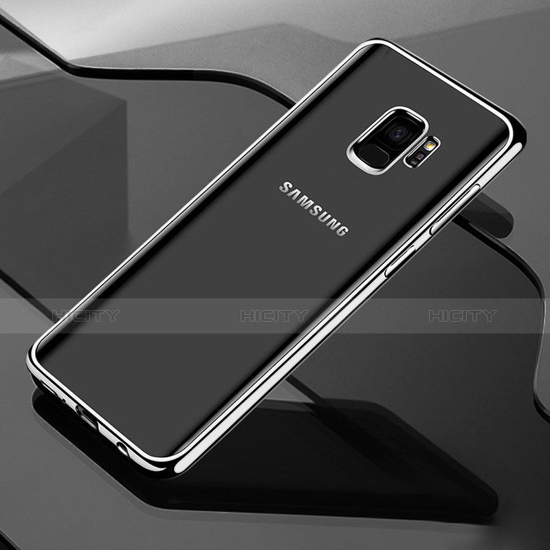 Silikon Schutzhülle Ultra Dünn Tasche Durchsichtig Transparent T08 für Samsung Galaxy S9 Klar groß