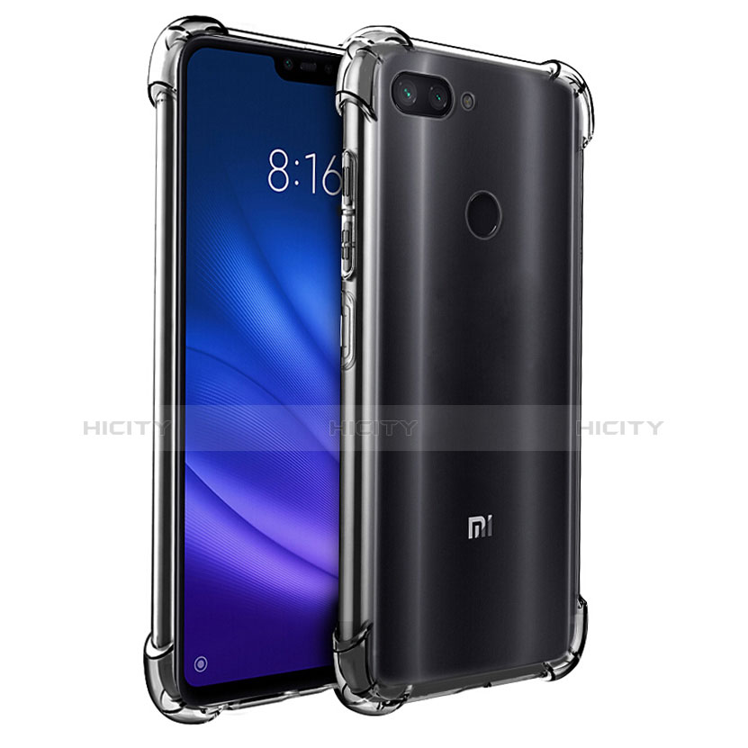 Silikon Schutzhülle Ultra Dünn Tasche Durchsichtig Transparent T08 für Xiaomi Mi 8 Lite Klar Plus