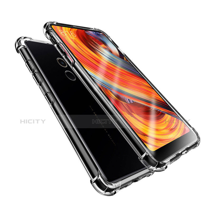 Silikon Schutzhülle Ultra Dünn Tasche Durchsichtig Transparent T08 für Xiaomi Mi Mix Evo Klar Plus