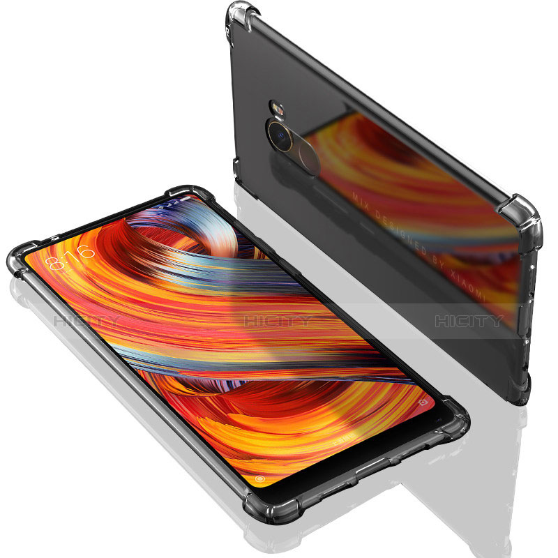 Silikon Schutzhülle Ultra Dünn Tasche Durchsichtig Transparent T08 für Xiaomi Mi Mix Evo Klar