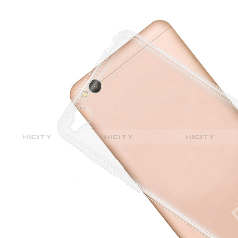 Silikon Schutzhülle Ultra Dünn Tasche Durchsichtig Transparent T08 für Xiaomi Redmi 4A Klar groß
