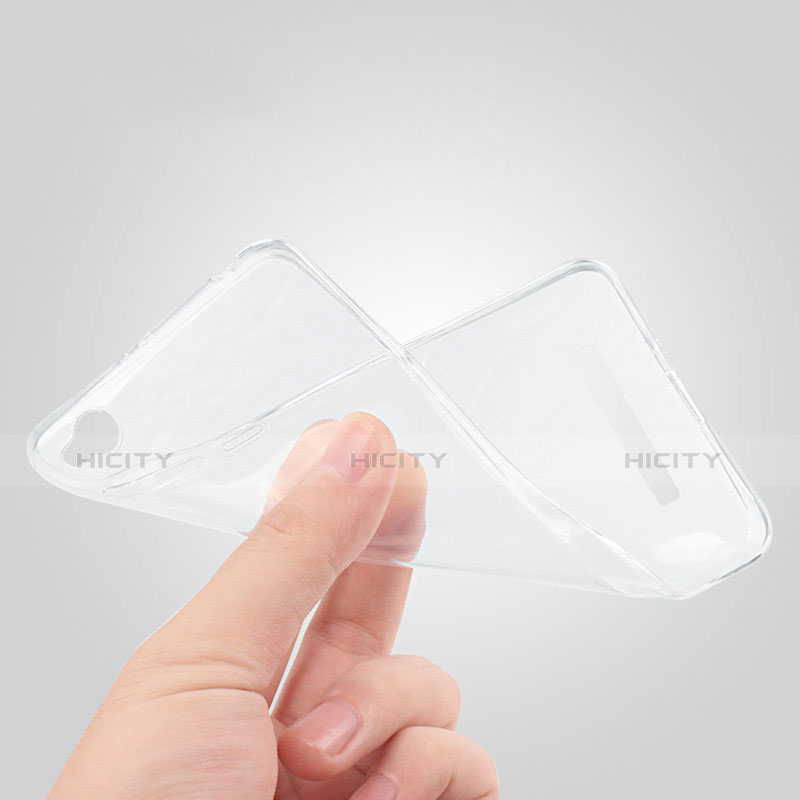 Silikon Schutzhülle Ultra Dünn Tasche Durchsichtig Transparent T08 für Xiaomi Redmi 4A Klar groß