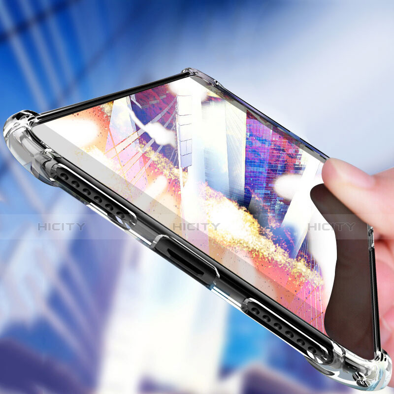 Silikon Schutzhülle Ultra Dünn Tasche Durchsichtig Transparent T09 für Huawei Honor V8 Max Klar groß