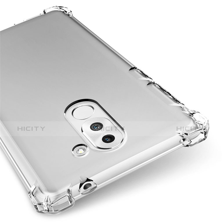 Silikon Schutzhülle Ultra Dünn Tasche Durchsichtig Transparent T09 für Huawei Mate 9 Lite Klar groß