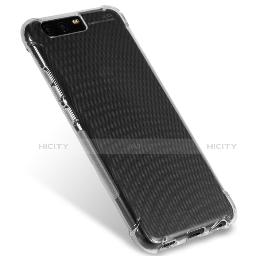 Silikon Schutzhülle Ultra Dünn Tasche Durchsichtig Transparent T09 für Huawei P10 Plus Klar Plus