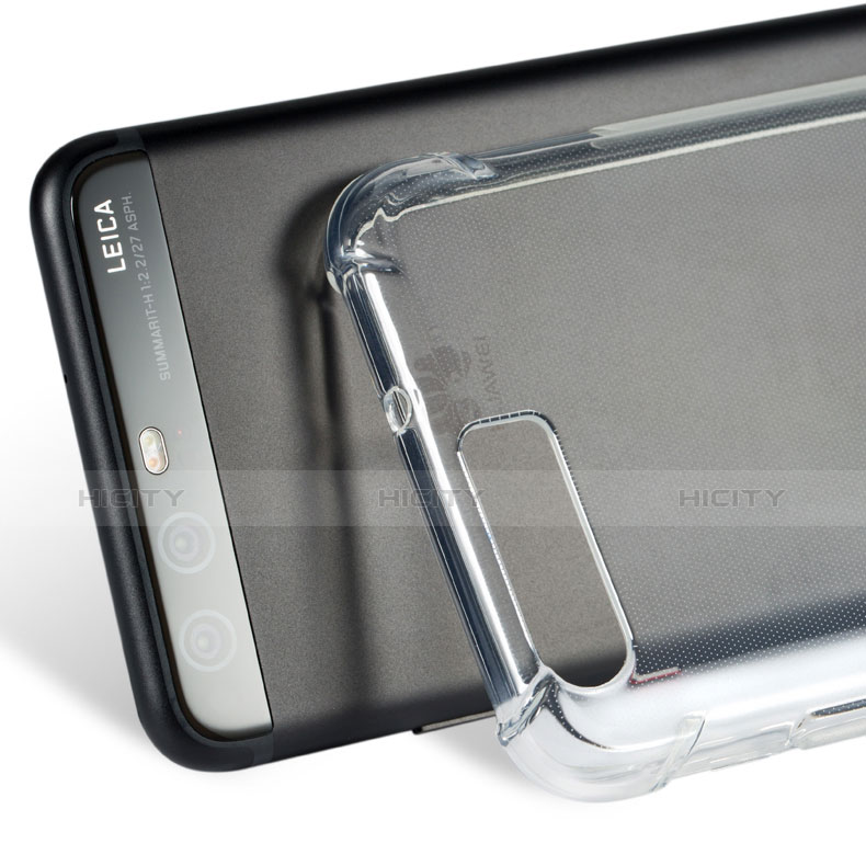 Silikon Schutzhülle Ultra Dünn Tasche Durchsichtig Transparent T09 für Huawei P10 Plus Klar groß
