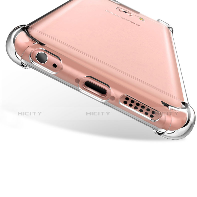 Silikon Schutzhülle Ultra Dünn Tasche Durchsichtig Transparent T09 für Samsung Galaxy C9 Pro C9000 Klar groß