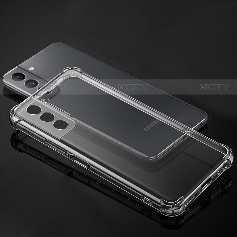 Silikon Schutzhülle Ultra Dünn Tasche Durchsichtig Transparent T09 für Samsung Galaxy S22 Plus 5G Klar Plus