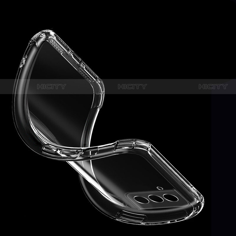 Silikon Schutzhülle Ultra Dünn Tasche Durchsichtig Transparent T09 für Samsung Galaxy S22 Plus 5G Klar groß