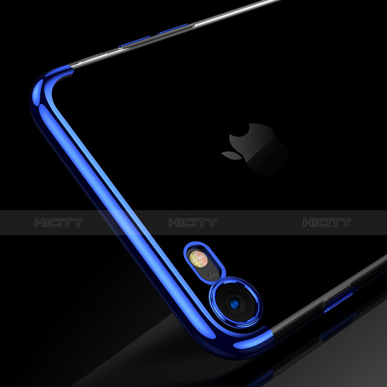 Silikon Schutzhülle Ultra Dünn Tasche Durchsichtig Transparent T10 für Apple iPhone 6 Plus Klar groß