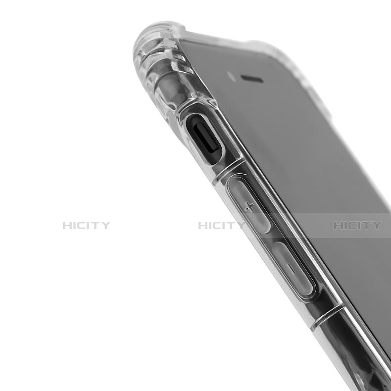 Silikon Schutzhülle Ultra Dünn Tasche Durchsichtig Transparent T10 für Apple iPhone SE3 (2022) Klar