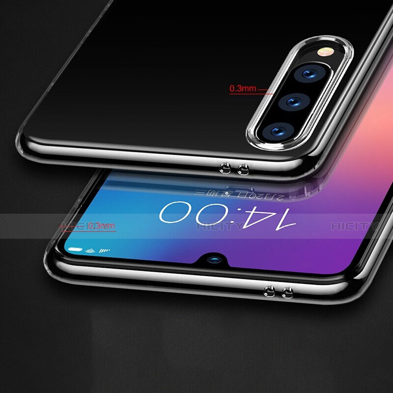 Silikon Schutzhülle Ultra Dünn Tasche Durchsichtig Transparent T10 für Xiaomi Mi 9 Lite Klar
