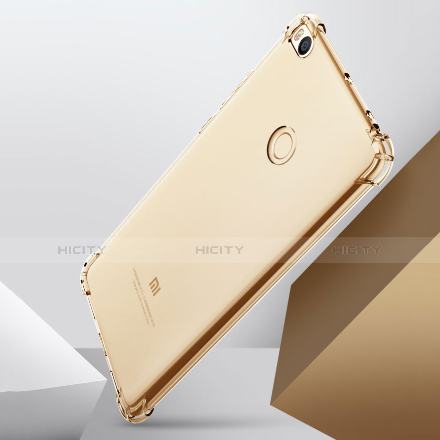 Silikon Schutzhülle Ultra Dünn Tasche Durchsichtig Transparent T10 für Xiaomi Mi Max 2 Klar groß