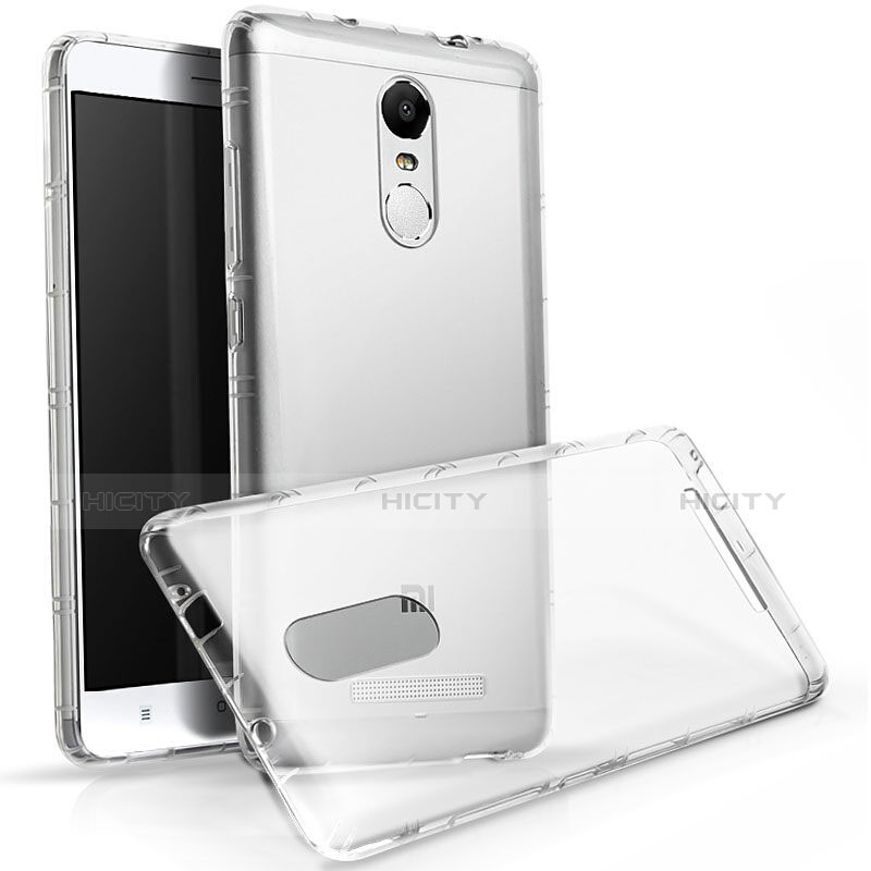 Silikon Schutzhülle Ultra Dünn Tasche Durchsichtig Transparent T10 für Xiaomi Redmi Note 3 Klar Plus