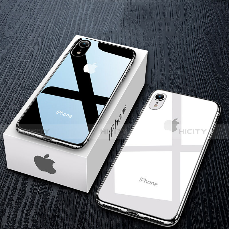 Silikon Schutzhülle Ultra Dünn Tasche Durchsichtig Transparent T11 für Apple iPhone XR Klar Plus