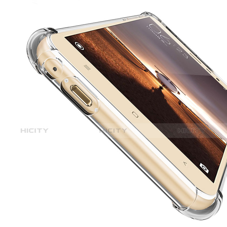 Silikon Schutzhülle Ultra Dünn Tasche Durchsichtig Transparent T11 für Xiaomi Redmi Note 3 MediaTek Klar groß