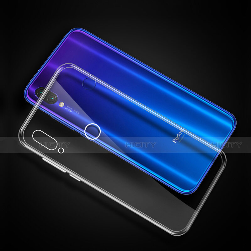 Silikon Schutzhülle Ultra Dünn Tasche Durchsichtig Transparent T11 für Xiaomi Redmi Note 7 Klar