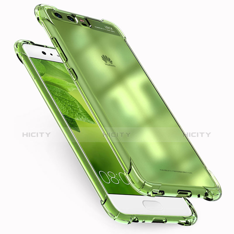 Silikon Schutzhülle Ultra Dünn Tasche Durchsichtig Transparent T12 für Huawei P10 Plus Klar