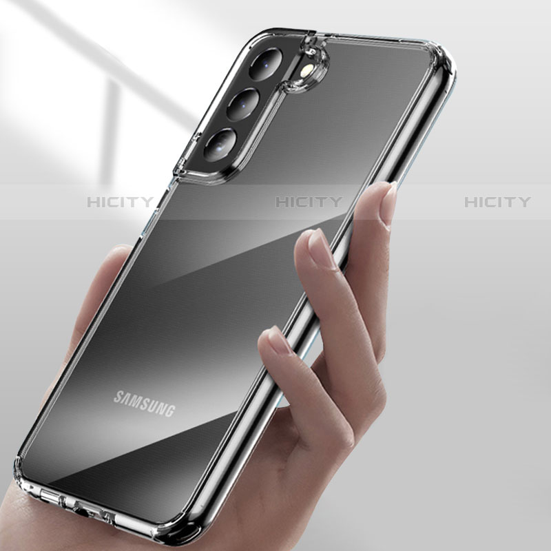 Silikon Schutzhülle Ultra Dünn Tasche Durchsichtig Transparent T13 für Samsung Galaxy S21 Plus 5G Klar
