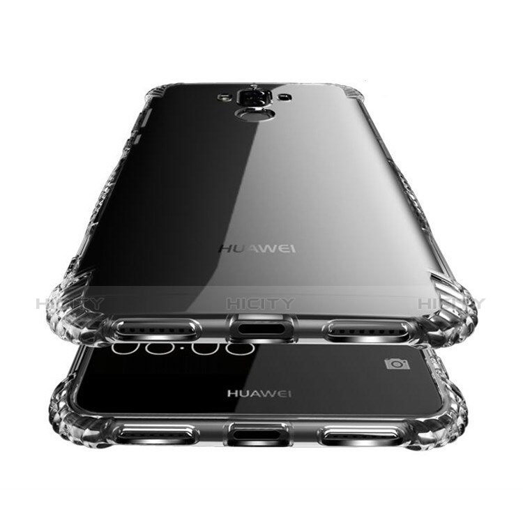 Silikon Schutzhülle Ultra Dünn Tasche Durchsichtig Transparent T14 für Huawei Mate 9 Klar groß