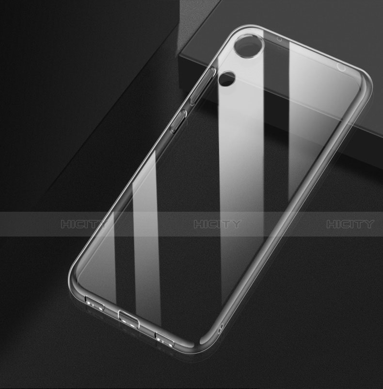 Silikon Schutzhülle Ultra Dünn Tasche Durchsichtig Transparent T14 für Huawei Y6 (2019) Klar groß