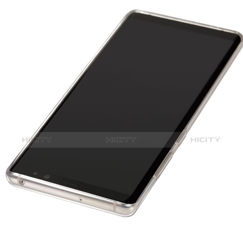 Silikon Schutzhülle Ultra Dünn Tasche Durchsichtig Transparent T14 für Samsung Galaxy Note 8 Klar groß