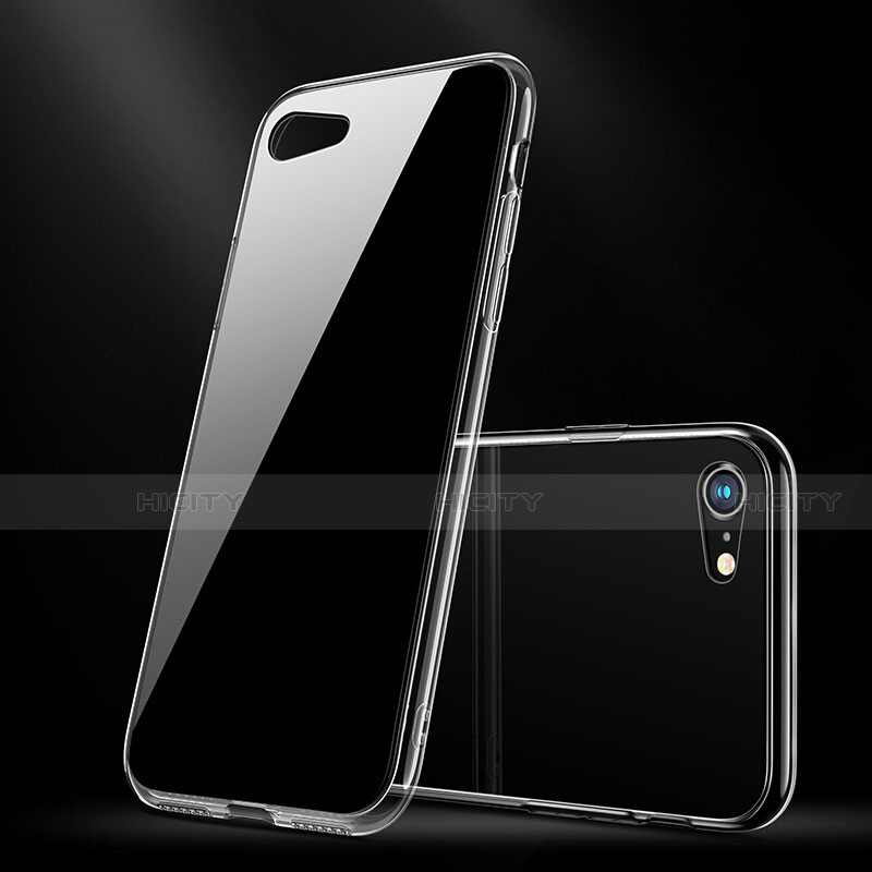 Silikon Schutzhülle Ultra Dünn Tasche Durchsichtig Transparent T16 für Apple iPhone SE3 (2022) Klar