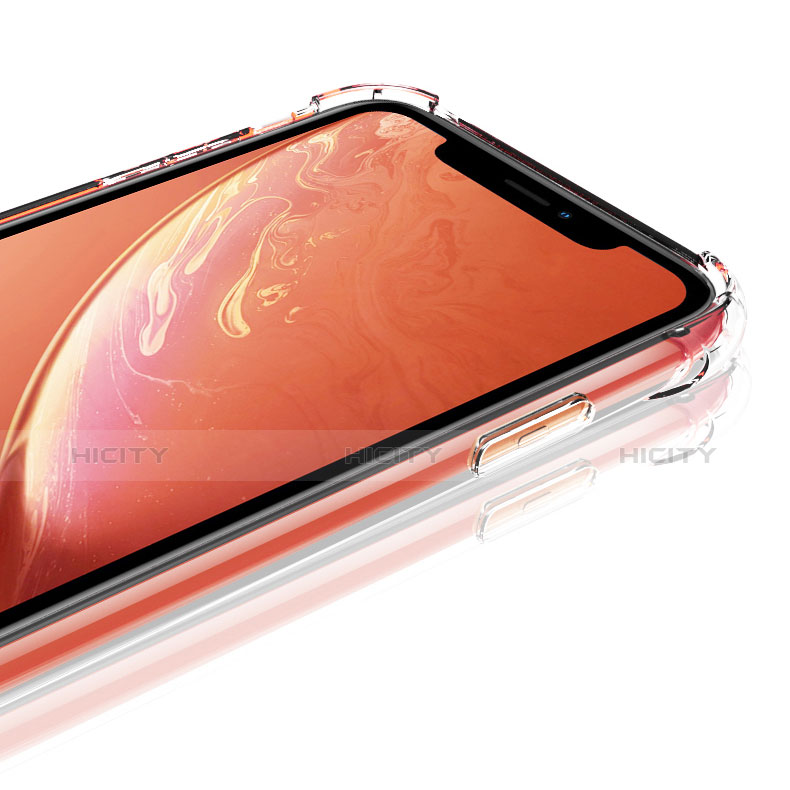 Silikon Schutzhülle Ultra Dünn Tasche Durchsichtig Transparent T16 für Apple iPhone XR Klar