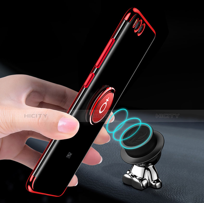 Silikon Schutzhülle Ultra Dünn Tasche Durchsichtig Transparent T18 für Xiaomi Mi 6 Klar groß