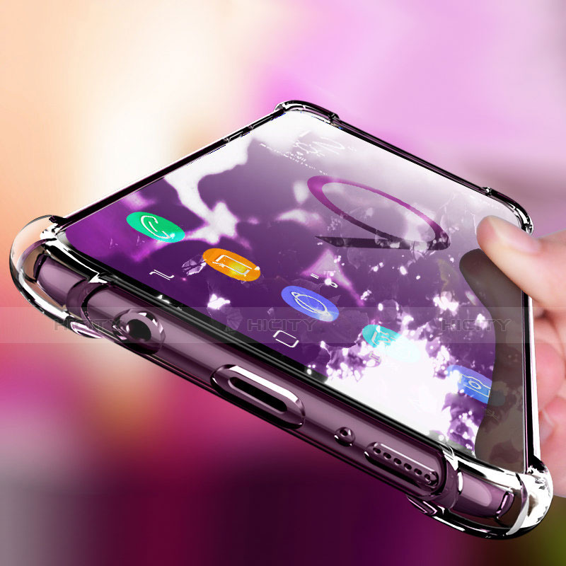 Silikon Schutzhülle Ultra Dünn Tasche Durchsichtig Transparent T19 für Samsung Galaxy S9 Plus Klar