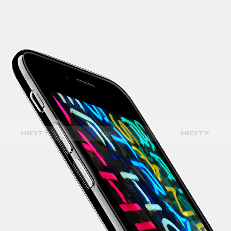 Silikon Schutzhülle Ultra Dünn Tasche Durchsichtig Transparent T20 für Apple iPhone 7 Klar