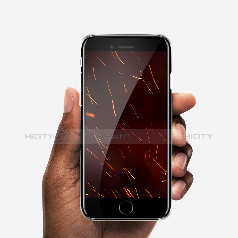 Silikon Schutzhülle Ultra Dünn Tasche Durchsichtig Transparent T20 für Apple iPhone 7 Klar