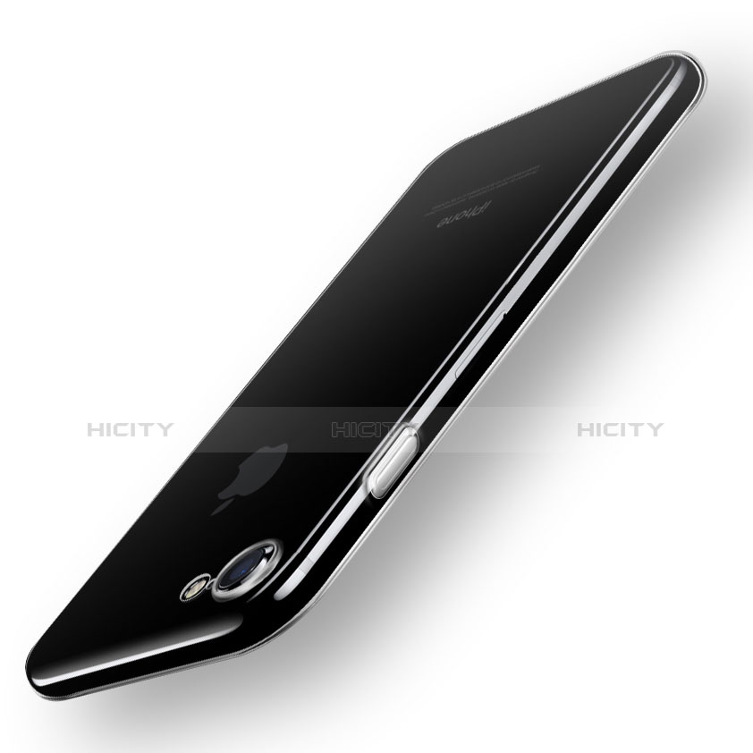 Silikon Schutzhülle Ultra Dünn Tasche Durchsichtig Transparent T20 für Apple iPhone 8 Klar