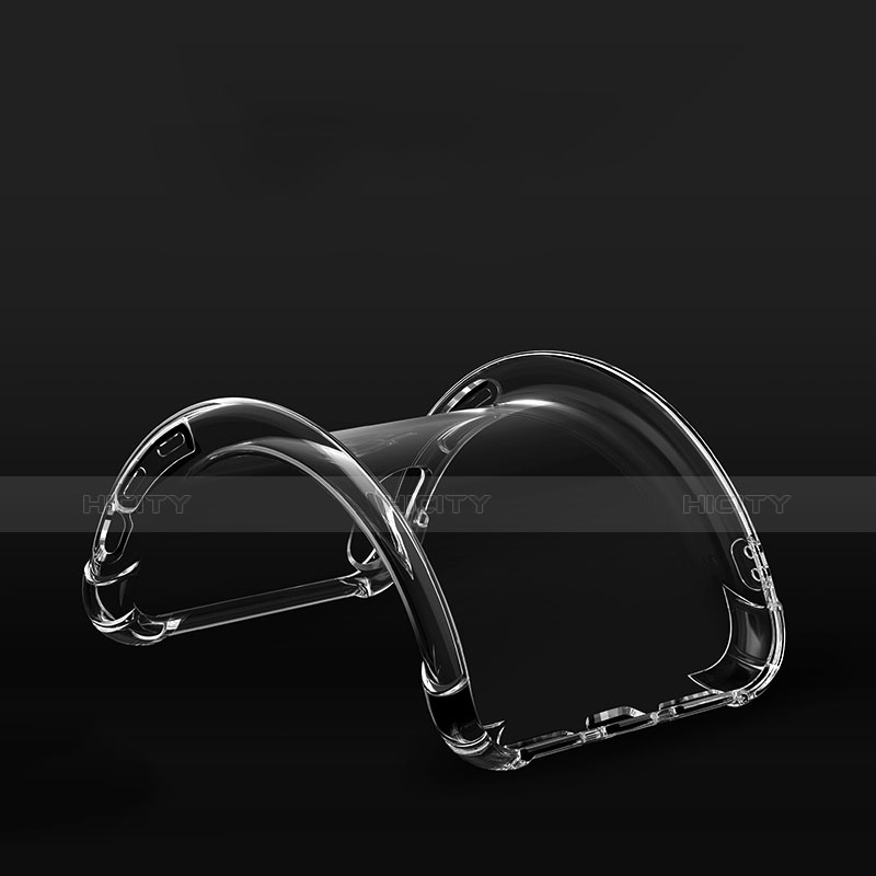 Silikon Schutzhülle Ultra Dünn Tasche Durchsichtig Transparent T21 für Apple iPhone X Klar