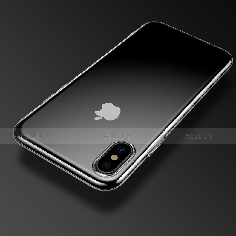 Silikon Schutzhülle Ultra Dünn Tasche Durchsichtig Transparent T22 für Apple iPhone Xs Max Klar
