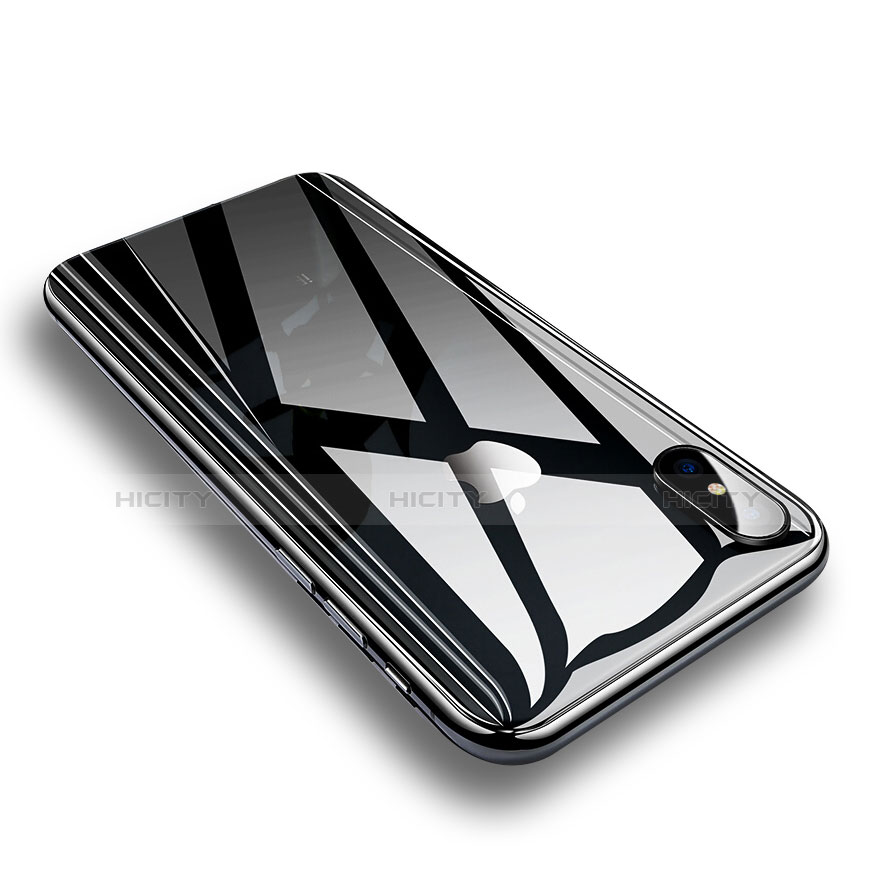 Silikon Schutzhülle Ultra Dünn Tasche Durchsichtig Transparent V05 für Apple iPhone Xs Klar