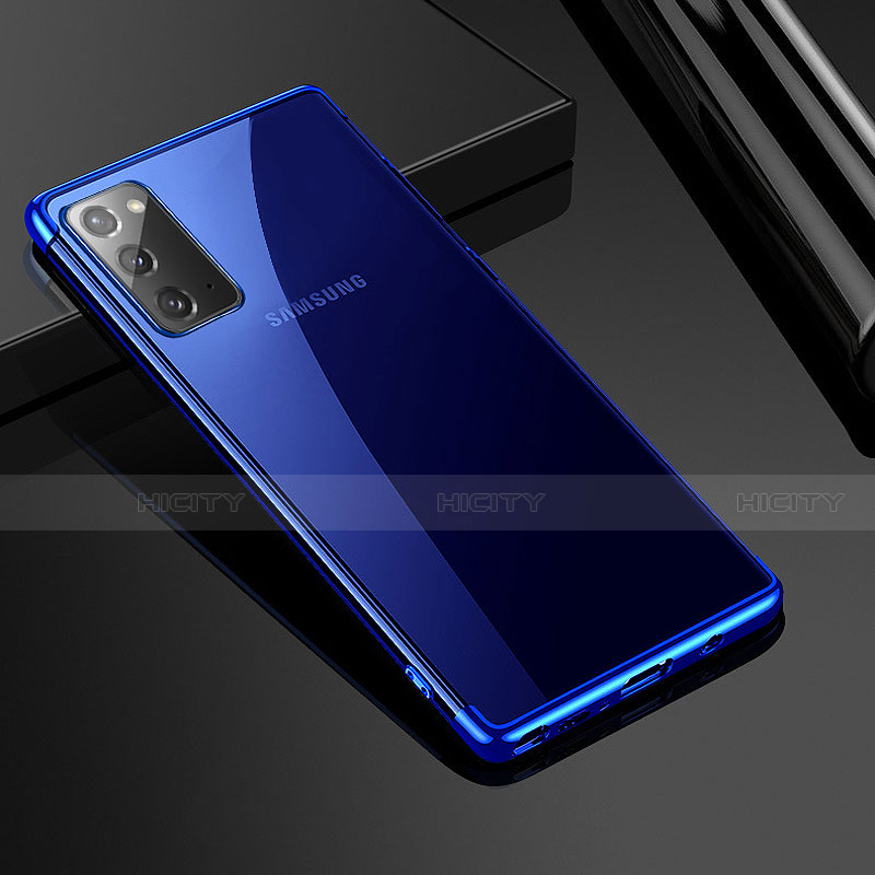 Silikon Schutzhülle Ultra Dünn Tasche Flexible Hülle Durchsichtig Transparent N03 für Samsung Galaxy Note 20 5G groß