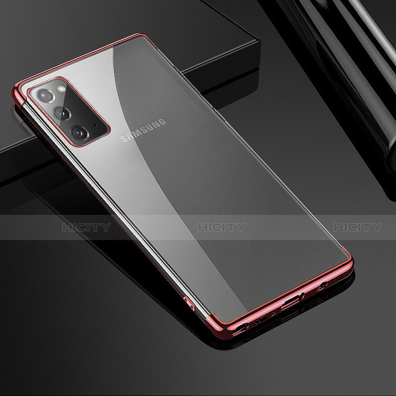 Silikon Schutzhülle Ultra Dünn Tasche Flexible Hülle Durchsichtig Transparent N03 für Samsung Galaxy Note 20 5G