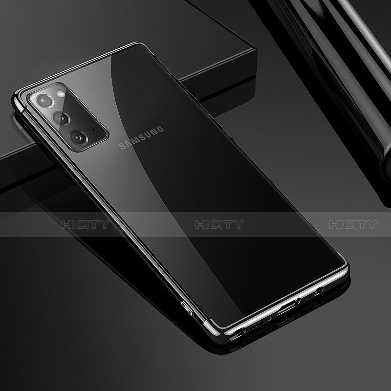 Silikon Schutzhülle Ultra Dünn Tasche Flexible Hülle Durchsichtig Transparent N03 für Samsung Galaxy Note 20 5G