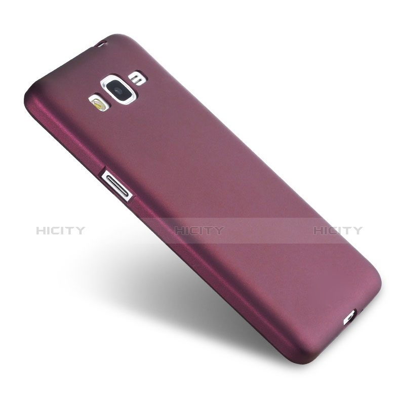 Silikon Schutzhülle Ultra Dünn Tasche für Samsung Galaxy Grand Prime SM-G530H Violett groß