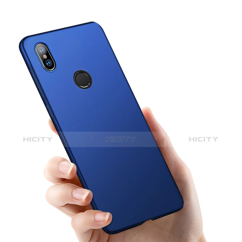 Silikon Schutzhülle Ultra Dünn Tasche für Xiaomi Mi Mix 2S Blau Plus