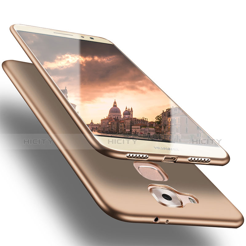 Silikon Schutzhülle Ultra Dünn Tasche S02 für Huawei G9 Plus Gold Plus